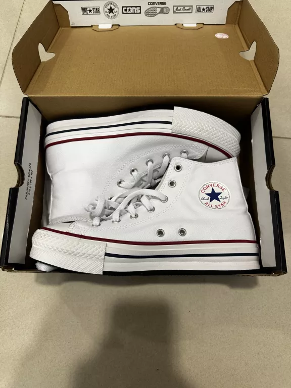 CONVERSE CTAS EVA LIFT HI BIAŁE TRAMPKI 37.5