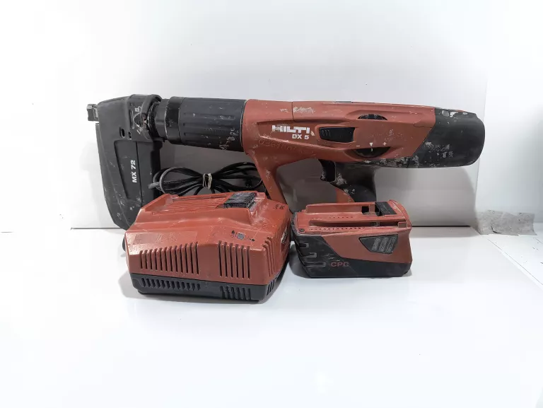 HILTI DX 5 PROCHOWY OSADZAK DX5 MX 72 MOCNY 2022 + AKU 5.2AH+ŁAD C 4/36-35