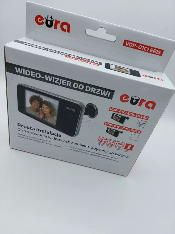 WIDEO-WIZJER DO DRZWI EURA KOMPLET + PARA GON MEDIA EXPERT