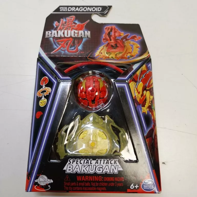 BAKUGAN SPECIAL ATTACK BRUISER WIRUJĄCA FIGURKA