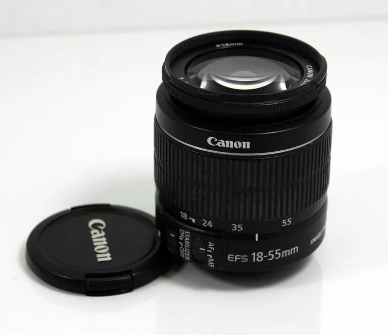OBIEKTYW CANON EF-S 18-55MM F/3,5-5,6 IS ZOOM LENS