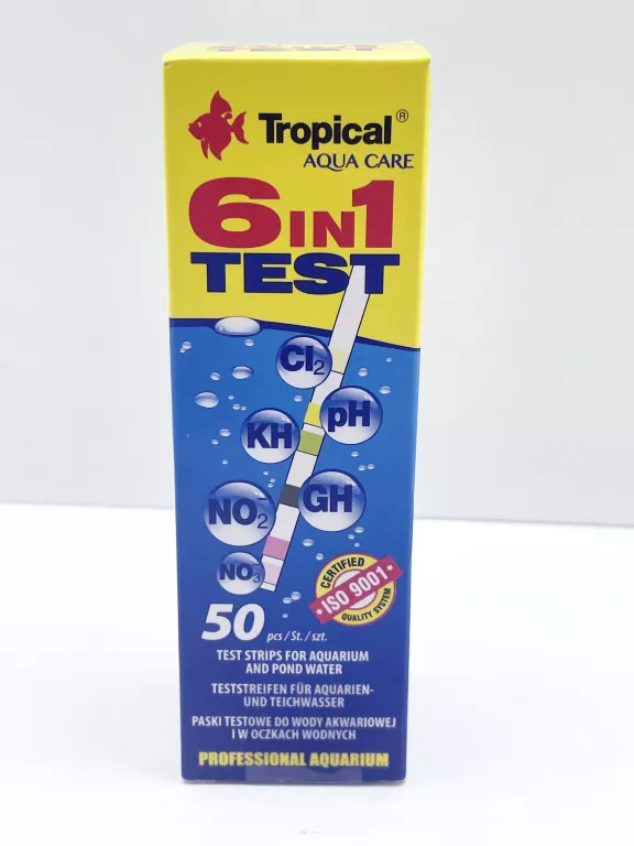 TROPICAL TEST PASKOWY 50 SZTUK 6W1