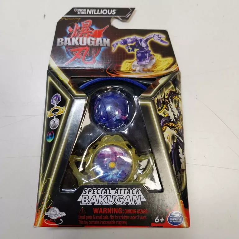 BAKUGAN SPECIAL ATTACK BRUISER WIRUJĄCA FIGURKA