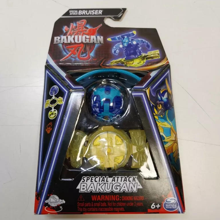 BAKUGAN SPECIAL ATTACK BRUISER WIRUJĄCA FIGURKA