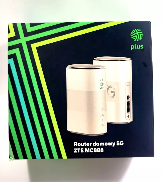 ROUTER DOMOWY 5G ZTE MC888 BIAŁY KOMPLET STAN IDEALNY