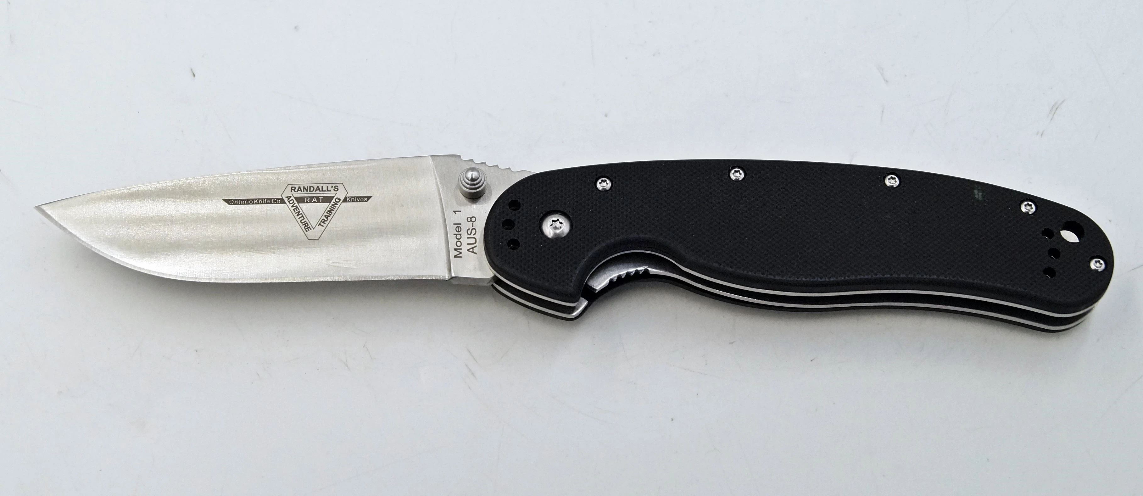 noz-ontario-knife-company-rat-model-1-aus-8-czarny-doskonaly-stan-chelmska-50-warszawa