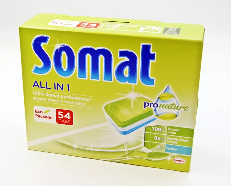 SOMAT PRO NATURE TABLETKI DO ZMYWARKI 54 SZT