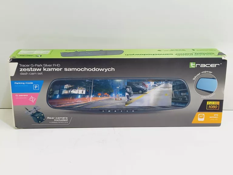 KAMERA DROGOWA TRACER G-PARK SILVER FHD
