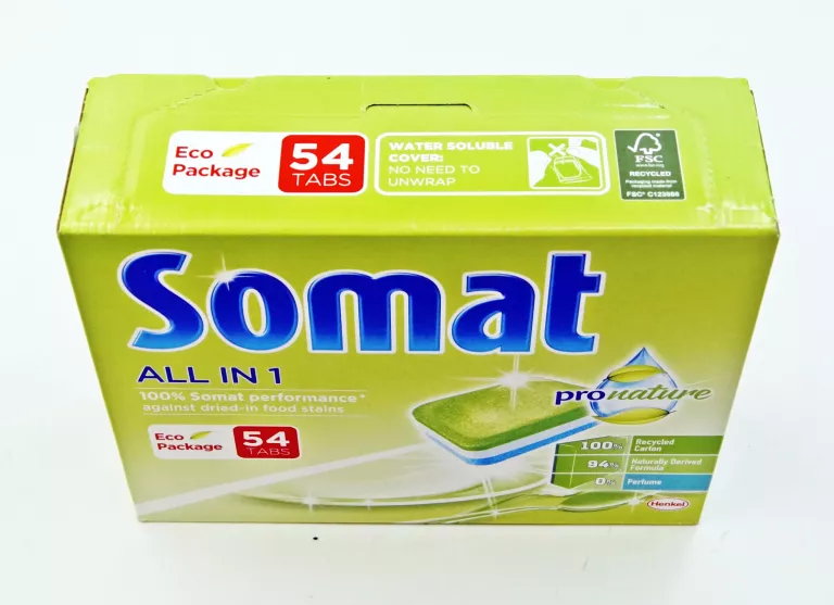 SOMAT PRO NATURE TABLETKI DO ZMYWARKI 54 SZT