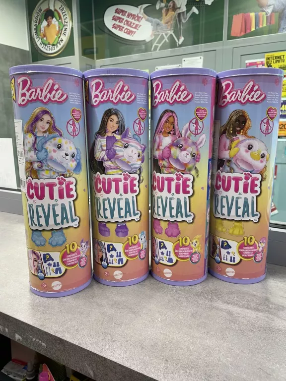 LALKA BARBIE CUTIE REVEAL RÓŻNE