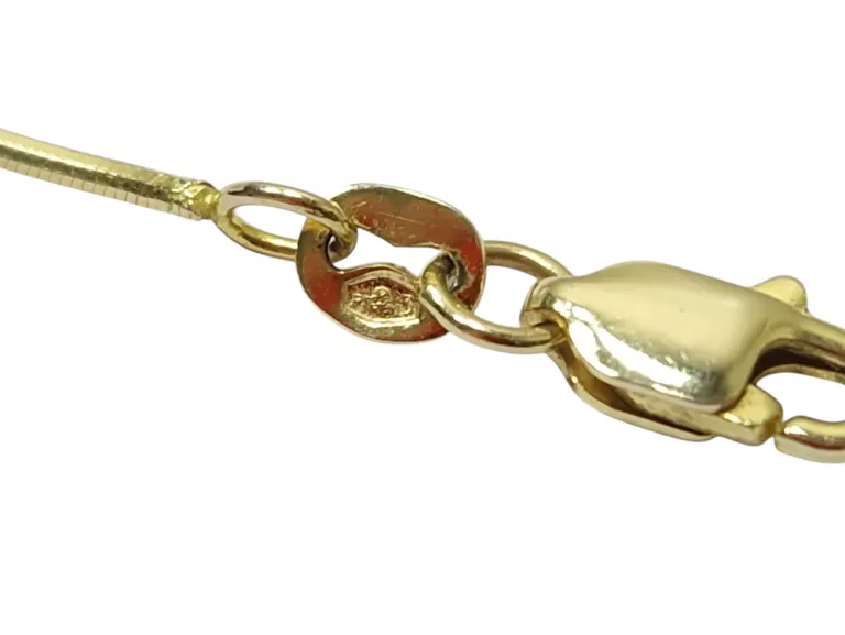 ZŁOTY ŁAŃCUSZEK LINKA 3,09G 585 14K 45,5 CM