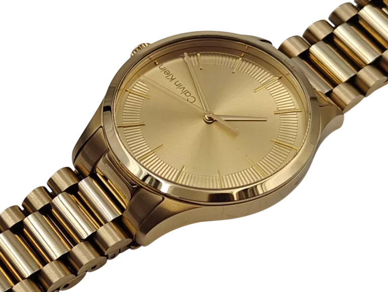 ZEGAREK DAMSKI CALVIN KLEIN ICONIC BRACELET K JW 25200043 ZŁOTY