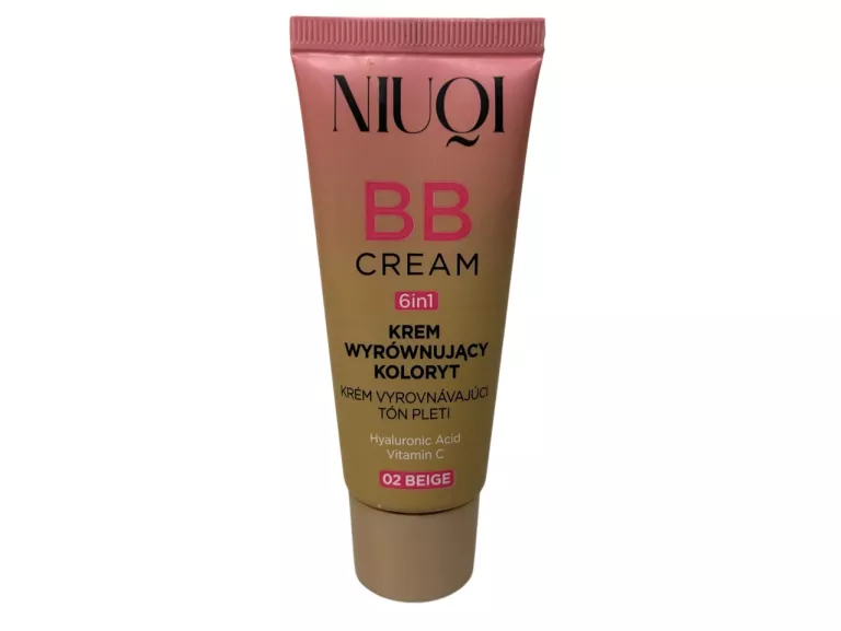 NIUQI BB KREM WYRÓWNUJĄCY KOLORYT 6W1 30ML 02 BEIGE