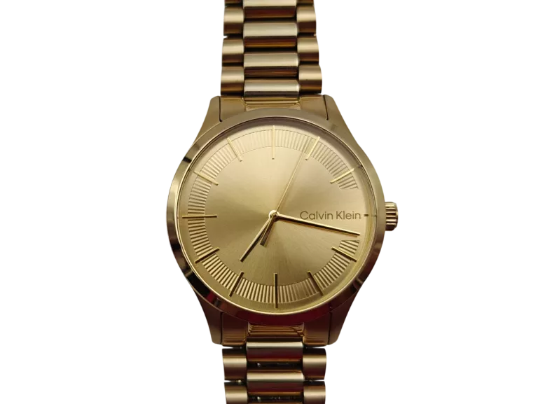 ZEGAREK DAMSKI CALVIN KLEIN ICONIC BRACELET K JW 25200043 ZŁOTY
