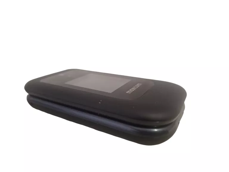 TELEFON KOMÓRKOWY MAXCOM MM825 16 MB CZARNY DUŻE KLAWISZE + KPL