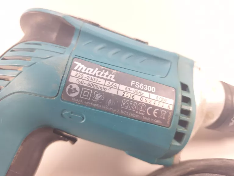 WKRĘTARKA SIECIOWA DO SUCHEJ ZABUDOWY GKB MAKITA FS 6300