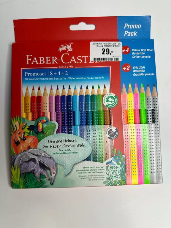 ZESTAW FABER-CASTELL 18+4+2 PROMO PACK KREDKI