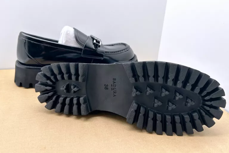 BUTY BADURA LOAFERSY LINDA-WGA3313-1Z R.38 CZARNE