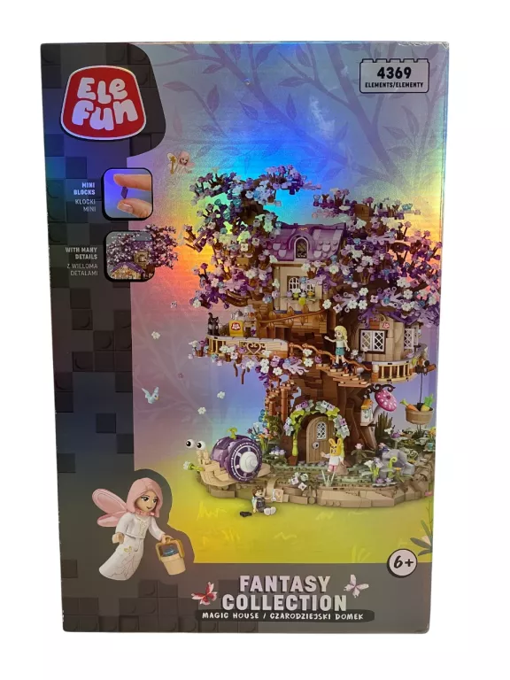 KLOCKI ELEFUN FANTASY COLLECTION ZIMOWY DOMEK MINI KLOCKI 4369 ELEMENTY