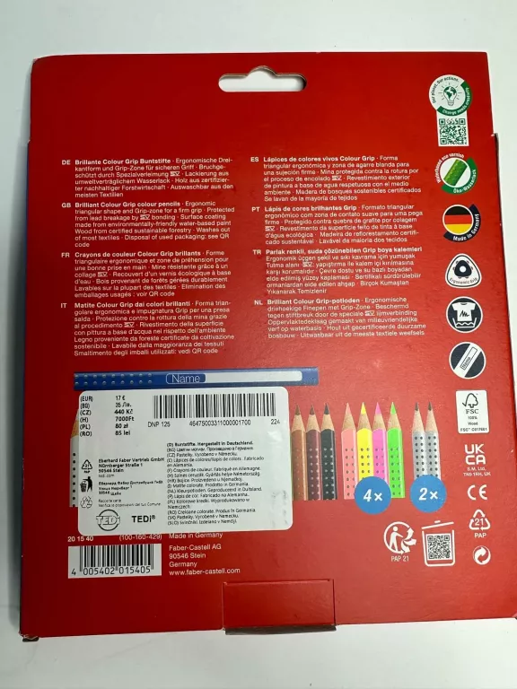 ZESTAW FABER-CASTELL 18+4+2 PROMO PACK KREDKI