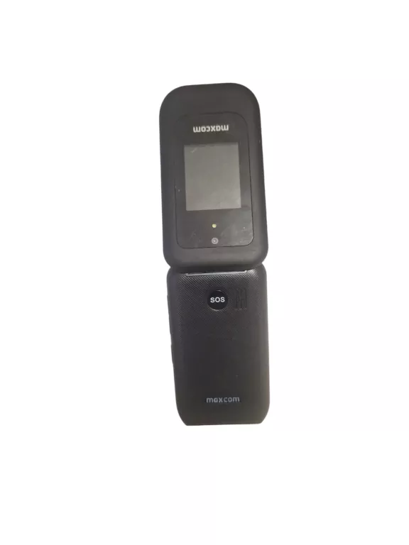 TELEFON KOMÓRKOWY MAXCOM MM825 16 MB CZARNY DUŻE KLAWISZE + KPL