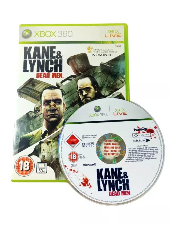 X360 KANE & LYNCH: DEAD MEN