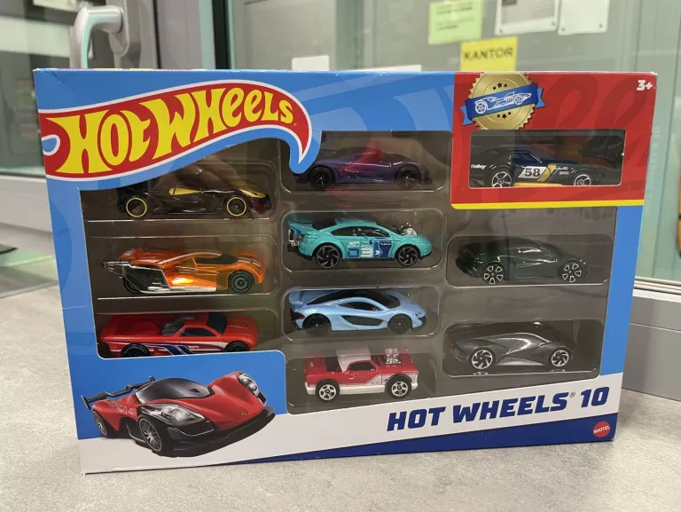 HOT WHEELS ZESTAW 10 SZT