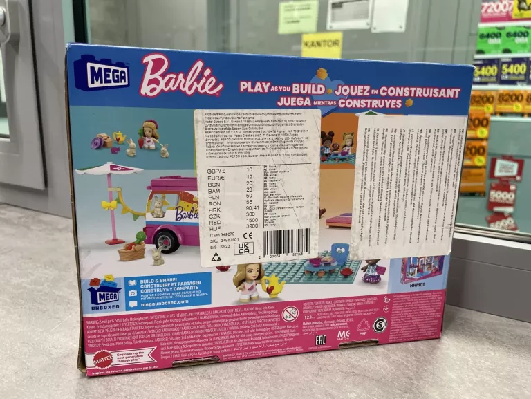 MEGA BARBIE KLOCKI ZESTAW WYMARZONY KAMPER 4+