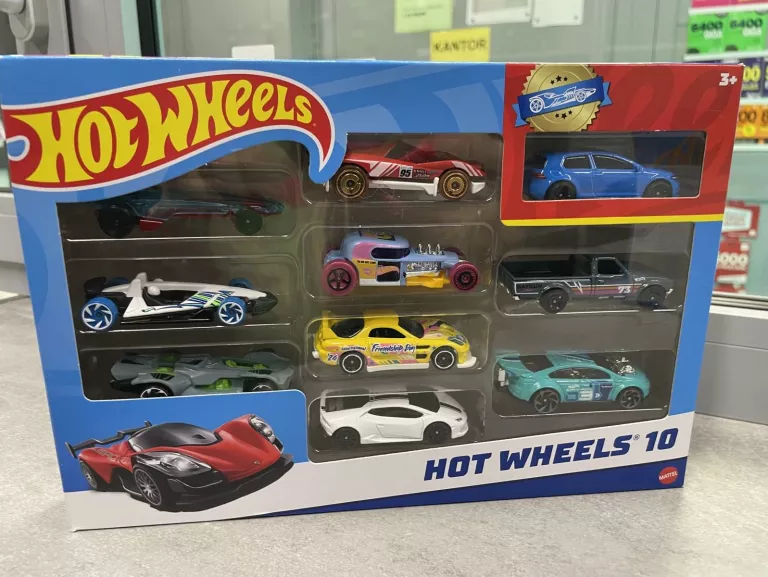 HOT WHEELS ZESTAW 10 SZT