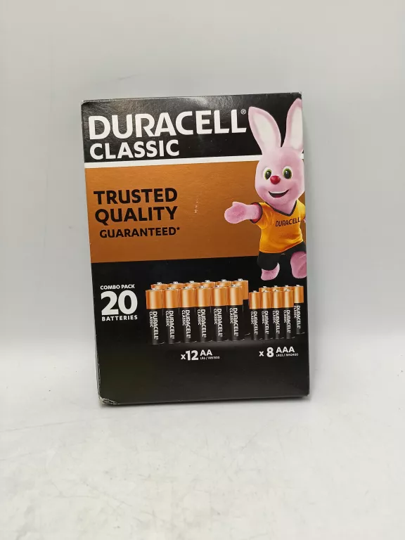 BATERIE DURACELL CLASSIC 20 SZT - 12 X AA, 8 X AAA