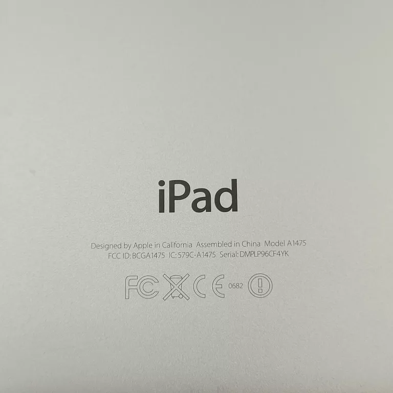 TABLET APPLE IPAD AIR 64GB MODEL: A1475 SŁABA BATERIA! OPIS!!!