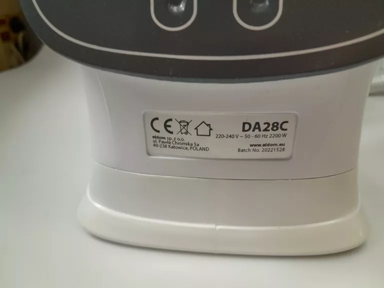 ŻELAZKO SONATA 2200W DA 28C + PARAGON W PUD