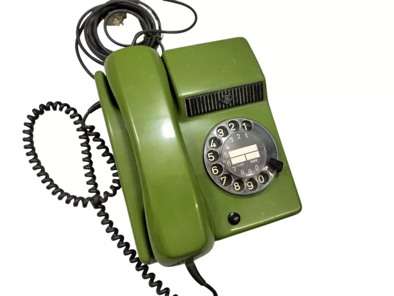 ZABYTKOWY TELEFON ZIELONY