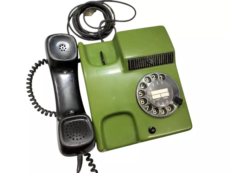 ZABYTKOWY TELEFON ZIELONY