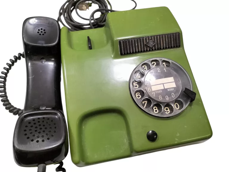 ZABYTKOWY TELEFON ZIELONY
