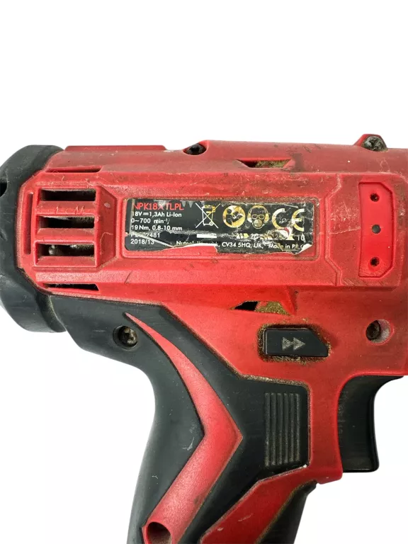WKRĘTARKA NUTOOL RED NPK18XTLPL + LATARKA ŁAD AKU