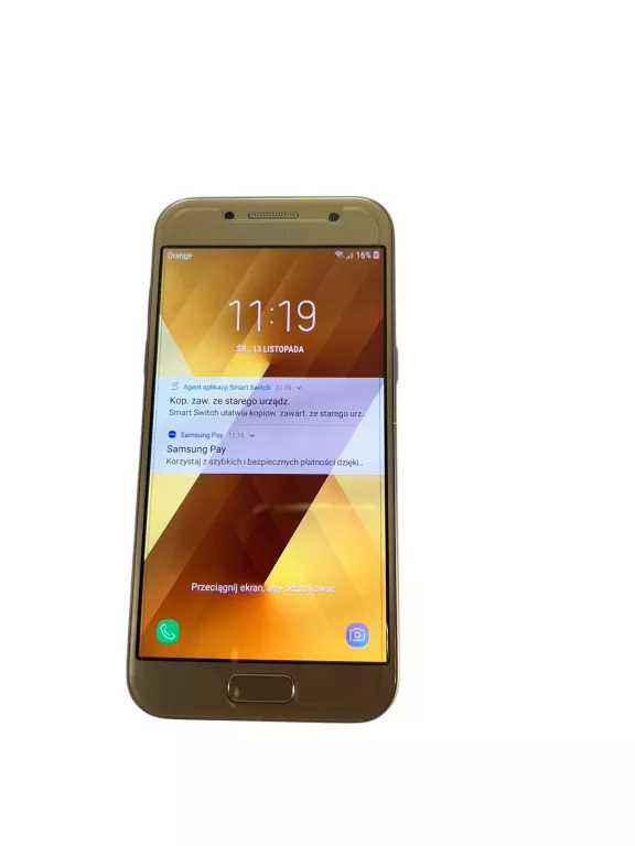 TELEFON SAMSUNG GALAXY A 3 2017 ZŁOTY