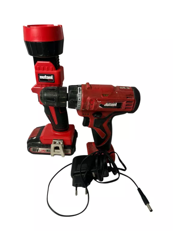 WKRĘTARKA NUTOOL RED NPK18XTLPL + LATARKA ŁAD AKU