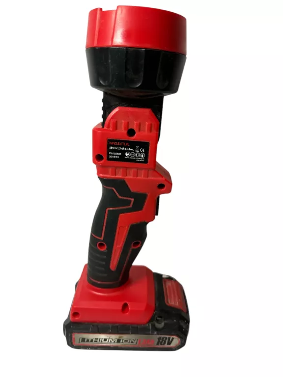 WKRĘTARKA NUTOOL RED NPK18XTLPL + LATARKA ŁAD AKU