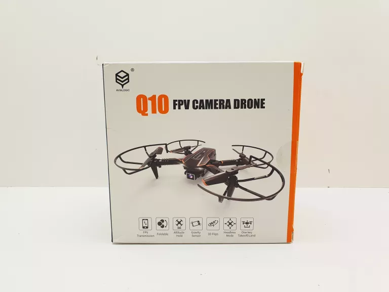 Q10 MINI DRON Z KAMERĄ 720P HD FPV SKŁADANY QUADCOPTER KOMPLET
