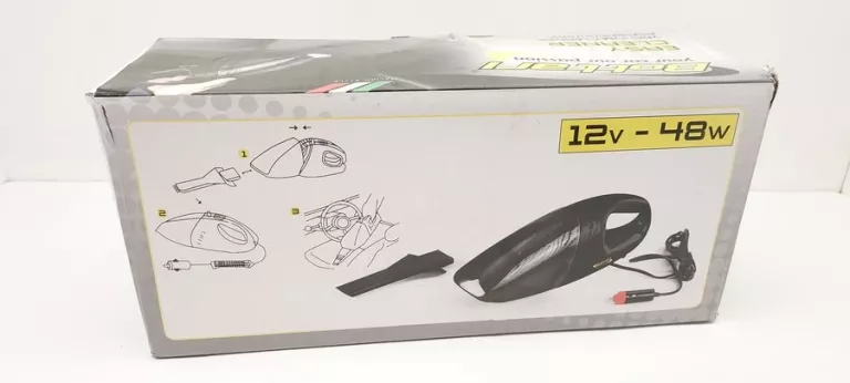 ODKURZACZ SAMOCHODOWY 12V, 48W BOTTARI