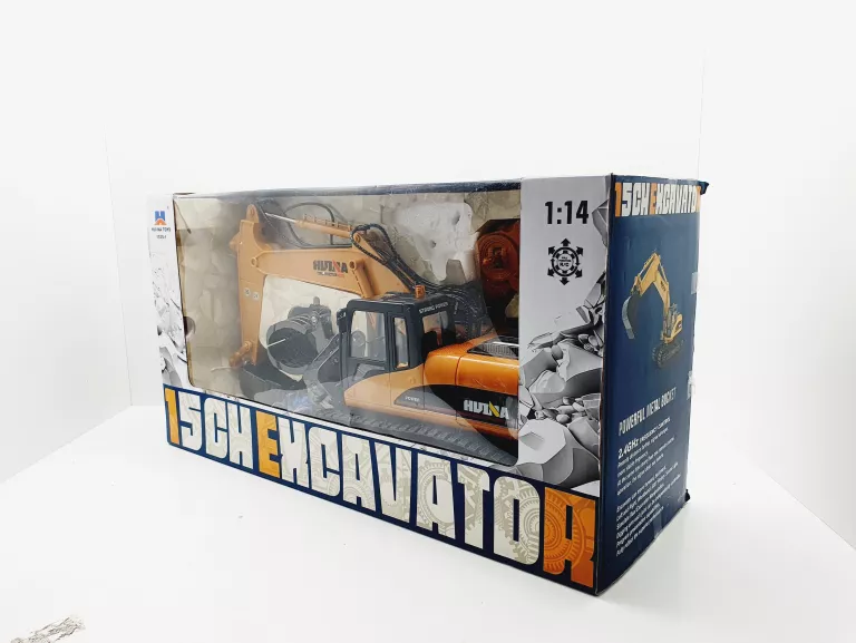 HUINA TOYS ZDALNIE STEROWANA KOPARKA 1:14 KOMPLET
