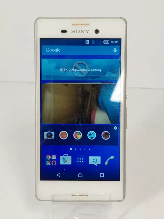 TELEFON SONY XPERIA M4 AQUA 8 GB / 2 GB 4G (LTE) BIAŁY