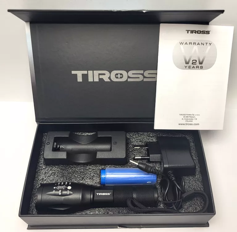 LATARKA Z ZOOMEM TIROSS TS 1151 / KOMPLET