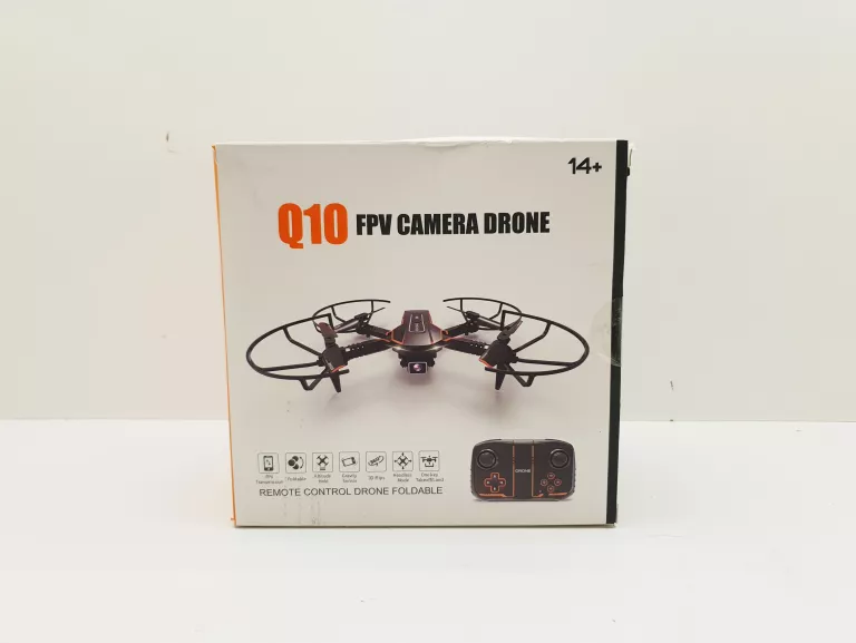 Q10 MINI DRON Z KAMERĄ 720P HD FPV SKŁADANY QUADCOPTER KOMPLET