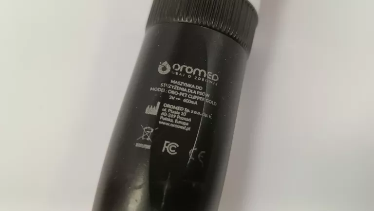 MASZYNKA DO STRZYŻENIA DLA ZWIERZĄT OROMED ORO-PET CLIPPER GOLD