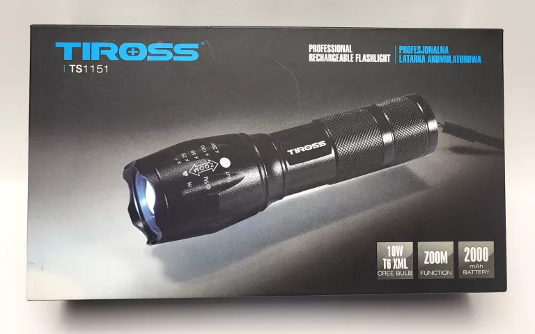 LATARKA Z ZOOMEM TIROSS TS 1151 / KOMPLET