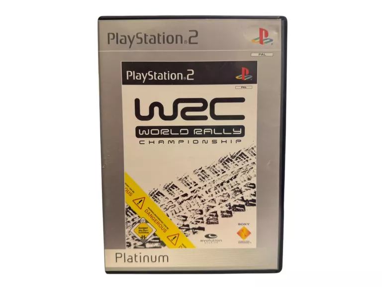 GRA NA PS2 WRC WORLD RALLY CHAMPIONSHIP