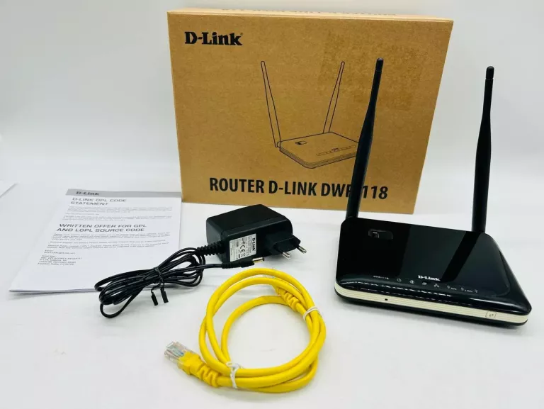 DOMOWY BIUROWY ROUTER D-LINK DWR-118 WIFI
