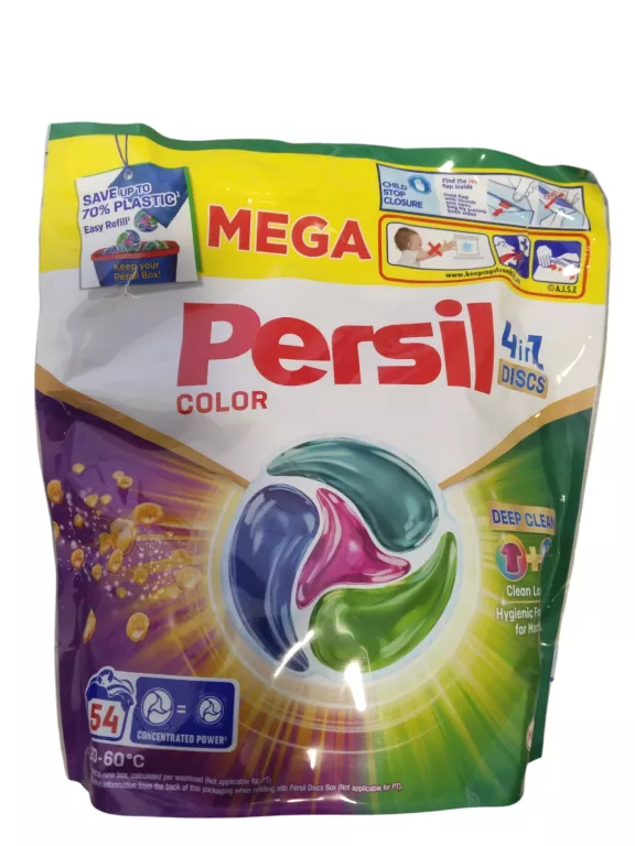 PERSIL 4W1 DISCS KAPSUŁKI DO PRANIA KOLORU 54SZT